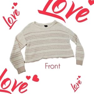 Lumiere Sweater Large Oversized Crop